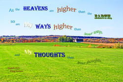 17468   God&#039;s Ways Thoughts Higher