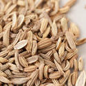 17234   Macro view of loose dried caraway seeds