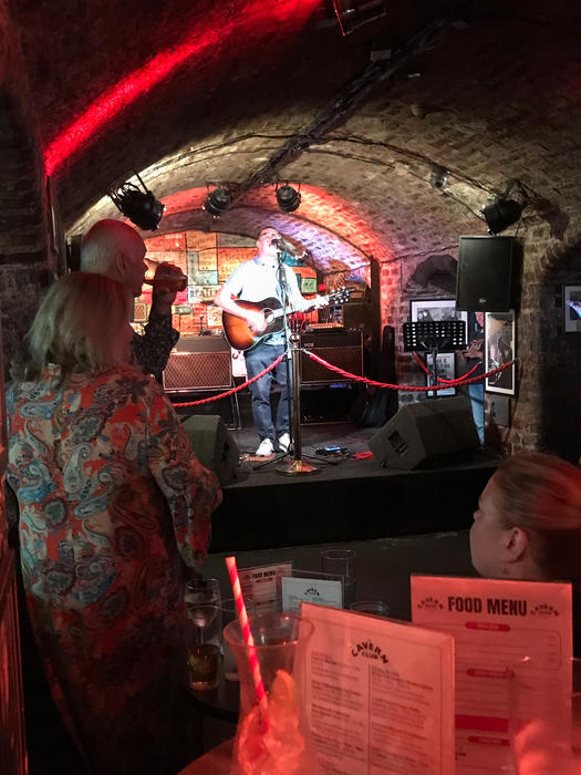 <p>Find more photos like this on my website.</p>

<p>The Cavern Club in Liverpool. Home to the Beatles.</p>

<p>iPhone Photo: Editorial Use Only</p>
Cavern Club