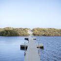 17848   Floating bridge crossing the lake or river