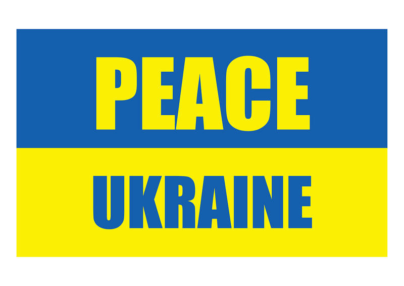 <p>&#39;Peace for&nbsp;Ukraine&#39; on an A4 printable flag. Please print this out and display it in your window, show surport for&nbsp;Ukraine.</p>
