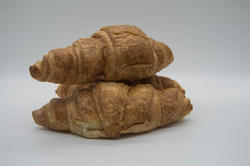 17315   Croissants with white background
