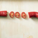 17240   Diced red hot fresh chilli pepper pod