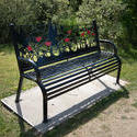 17420   Bench at Fylde Memorial Arboretum