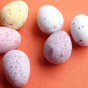 stock image 17356   Mini sugar coated candy Easter eggs