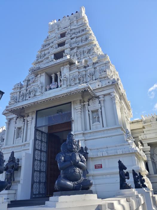 <p>Venkateshwor temple which is located in New South Wales, Australia.</p>
