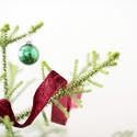 17286   Traditional Christmas tree decoration of a ribbon