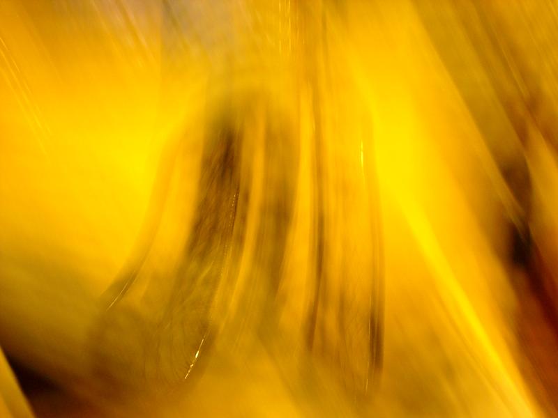 abstract yellow motion blur