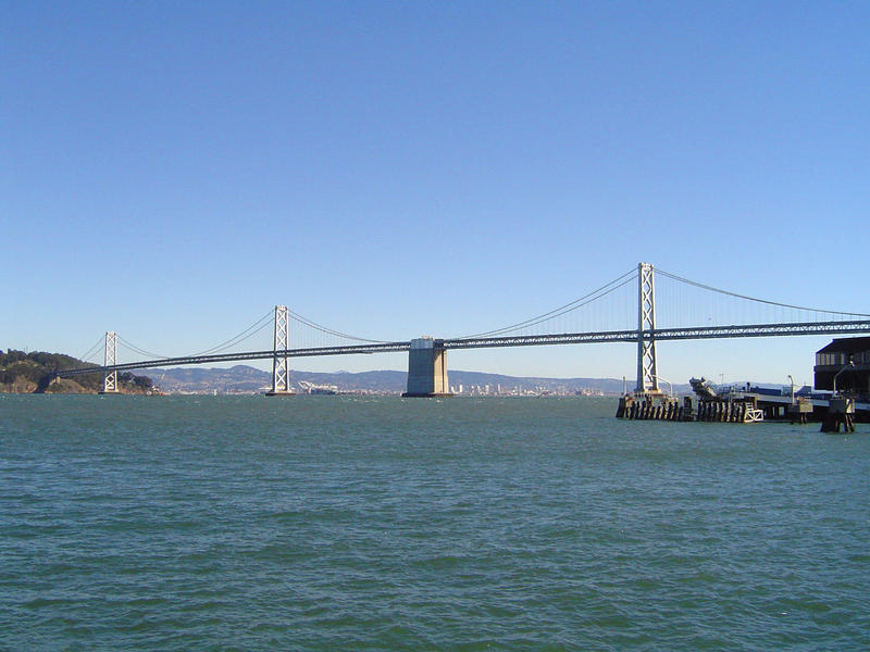 the san francisco bay bridge