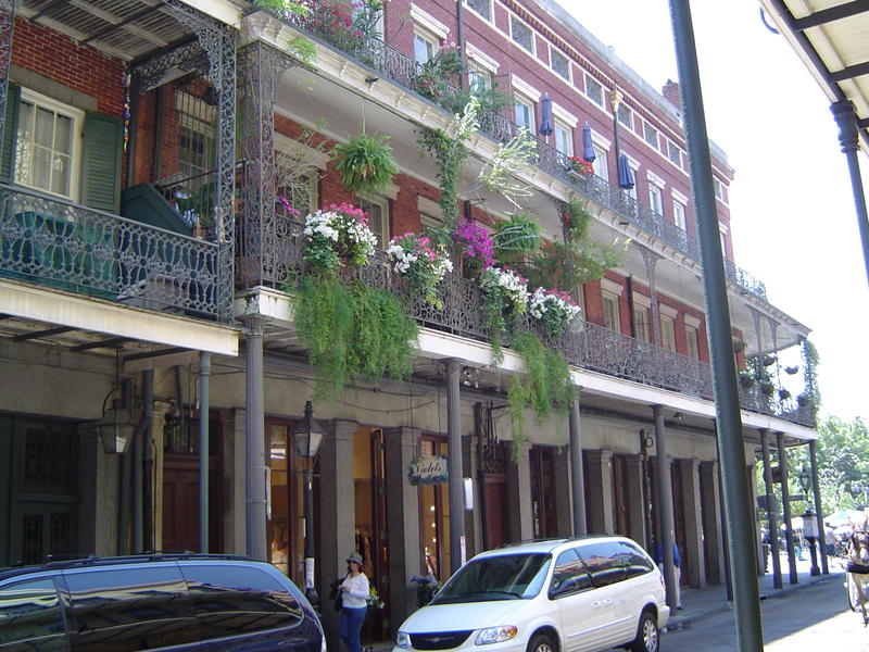 Bourbon street, French Quarter, New Orleans, Louisiana.
