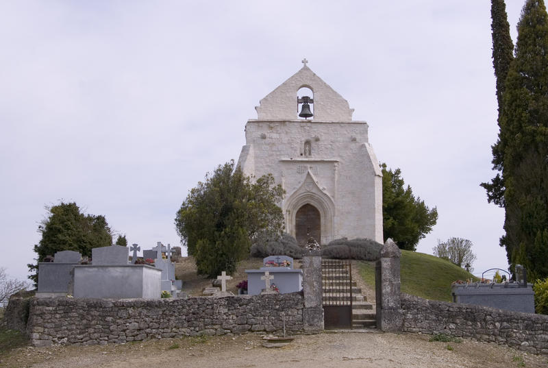 a small french chaple in rural france
