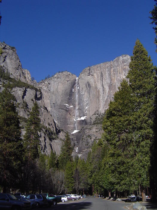 waterfalls in the yosemite national park