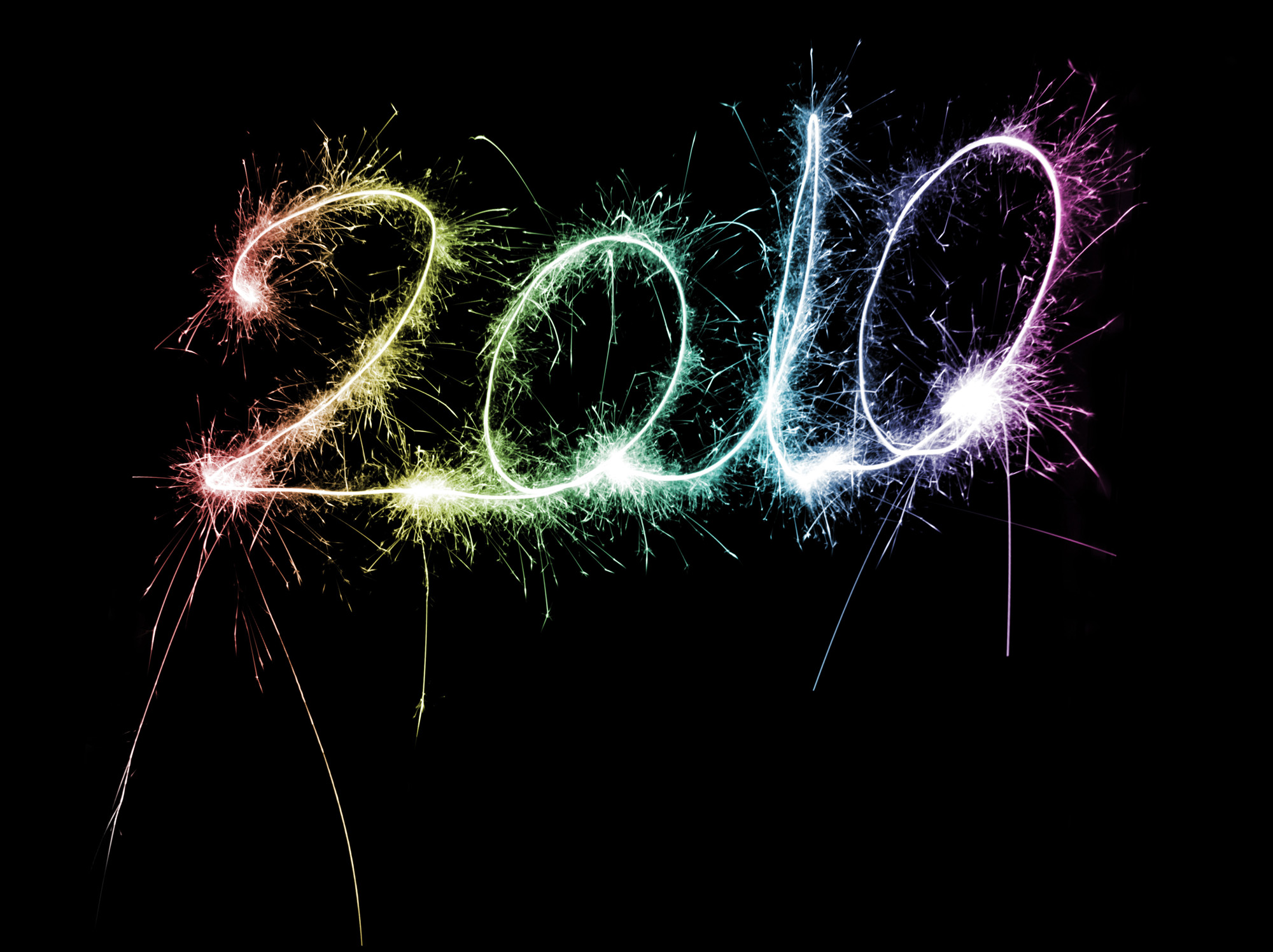 Free Stock Photo 1446 NewYears Colour Lights 2010 ...

