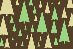 1531-graphic christmas trees