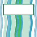 1506-sea green wave label