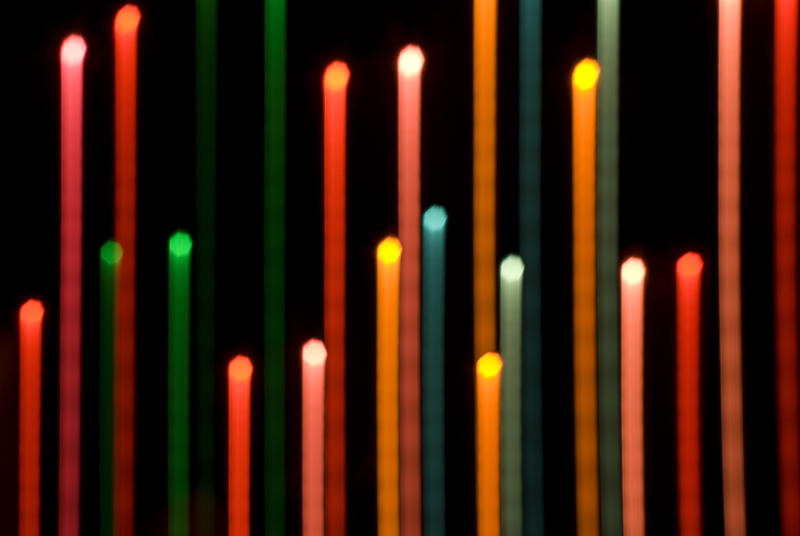 vertical lines of light, abstract motion blurred background