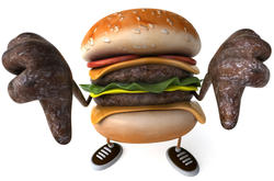 2892-Fun hamburger
