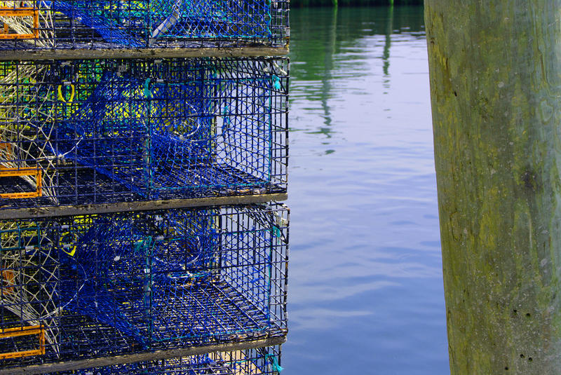 <p>Lobster Traps</p>Lobster Traps on the pier