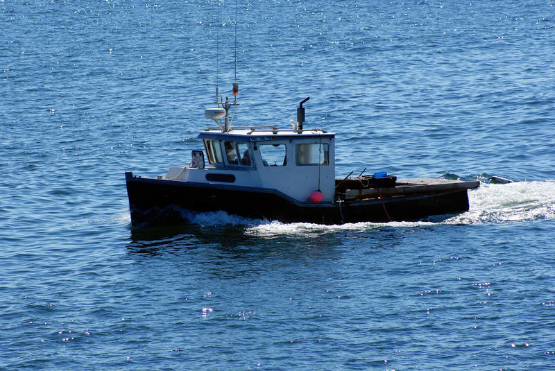 <p>Lobster Vessel</p>Lobster Vessel Returning To Port