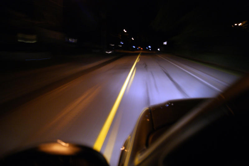 <p>Motion Blur</p>Motion blur from a car
