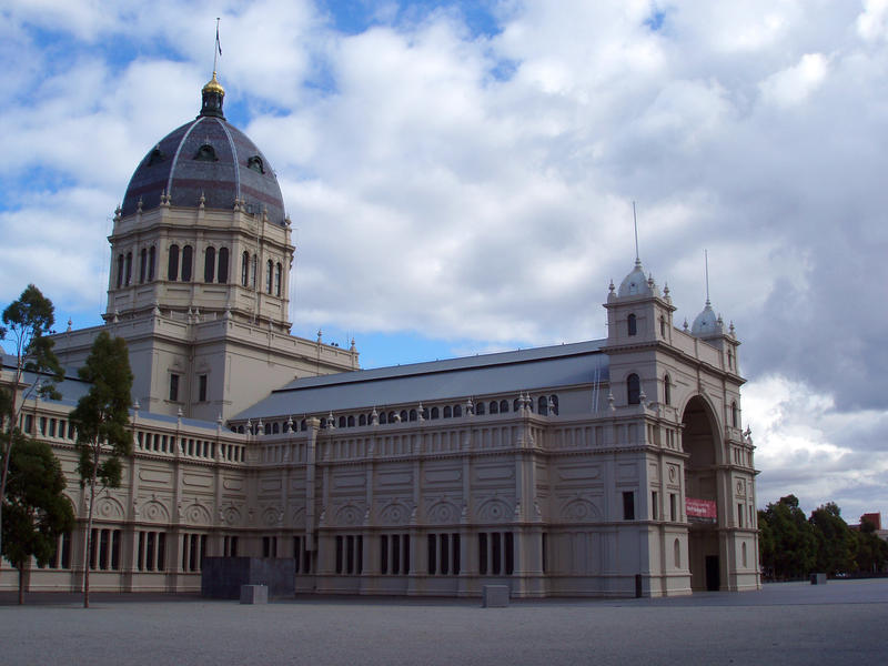 Melbourne Royal Exhibition Building, carlton gardens, built for the Melbourne International Exhibition of 1880