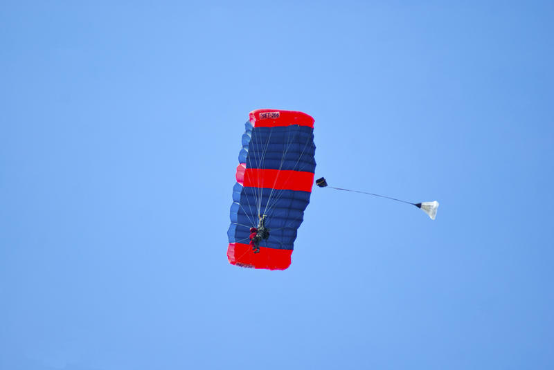 <p>Skydiving in tandem 2</p>Tandom parachuting