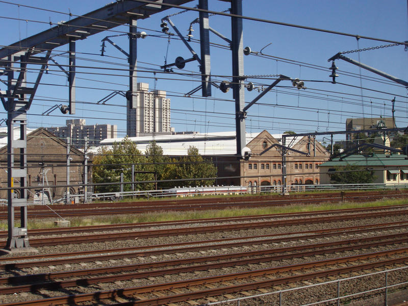urban rail transport, tracks and overhead power lines