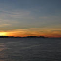 3391-sunset ocean panorama