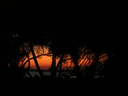 4448   maldives sunset silhouette