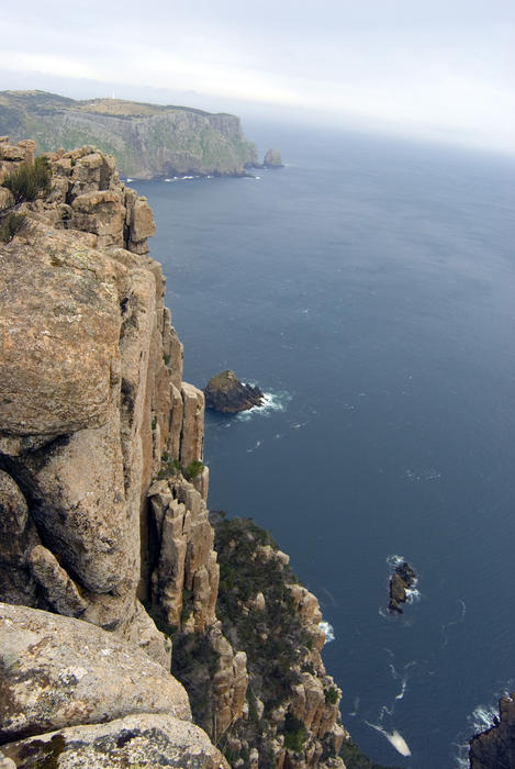 cape pillar cliffs and tasman island, tasmania