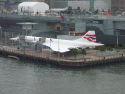 6651   Retired Concorde airliner at Pier 86