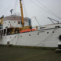 6713   CSS Acadia in dock