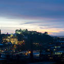 7173   Edinburgh Castle and Rock at night