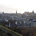 7161   View across a misty Edinburgh