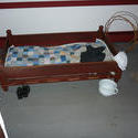 6775   Historic childs cot