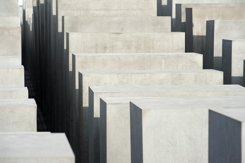 memorial blocks on the berlin holocaust memorial