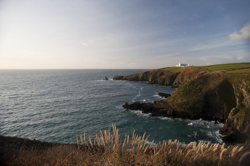 View down the coastline of Lizard Point, the United Kingdom's most southerly point