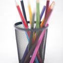 5423   Colored pencils in pencil holder