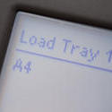 5424   Load Tray message on a copier