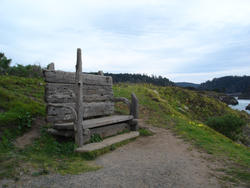 5807   wooden bench
