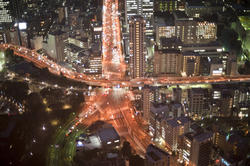 6144   tokyo roads at night
