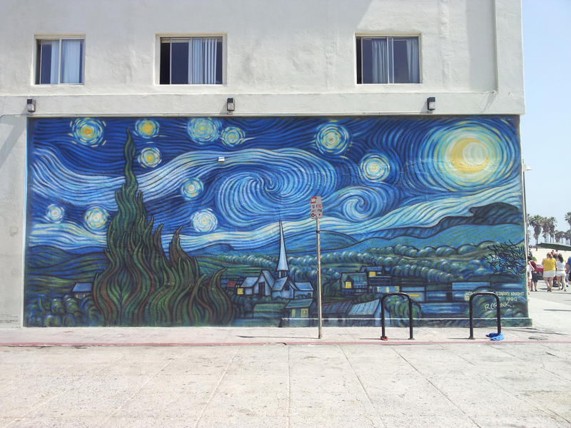 <p>Mural on Venice beach, Los Angeles.</p>