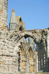 7921   Whitby Abbey ruins