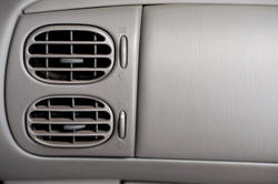 11126   Close up Air Conditioner Vents of a Car