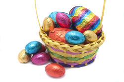 7889   Basket of Easter eggs