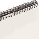 10803   Blank White Spiral Notebook with Copy Space