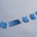 11438   Blue decorative shapes for a birthday boy
