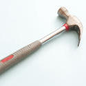 10785   Metal claw hammer on white