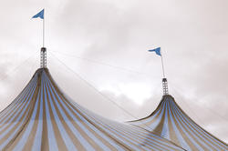 10977   Big Top tent at a circus