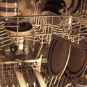 8136   Inside of a dishwasher